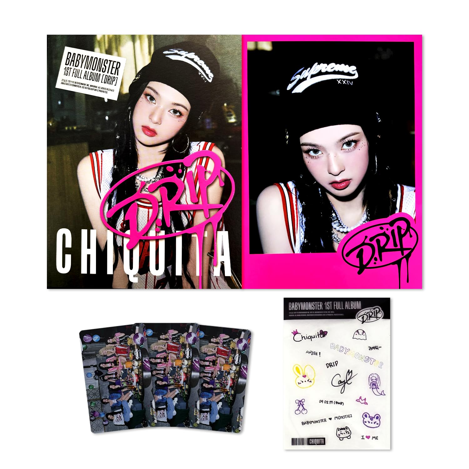 アイドル BABYMONSTER 1ST FULL ALBUM DRIP BABYMONSTER_1st_Album_-